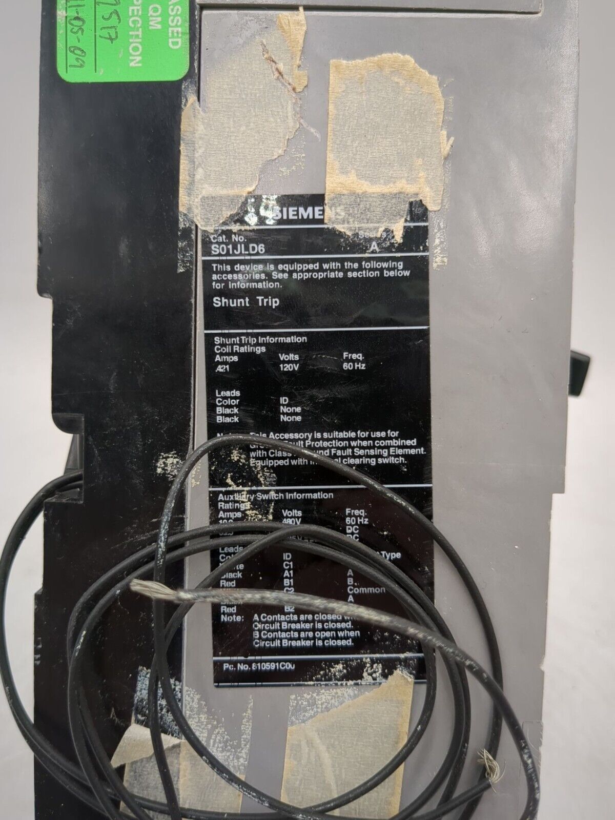 Siemens JXD63B300 S01JLD6 Used