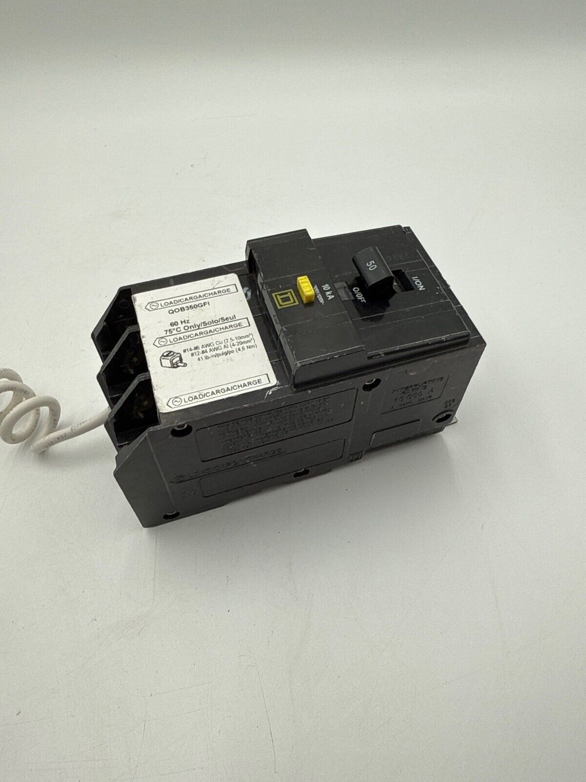 Square D QOB350GFI Used