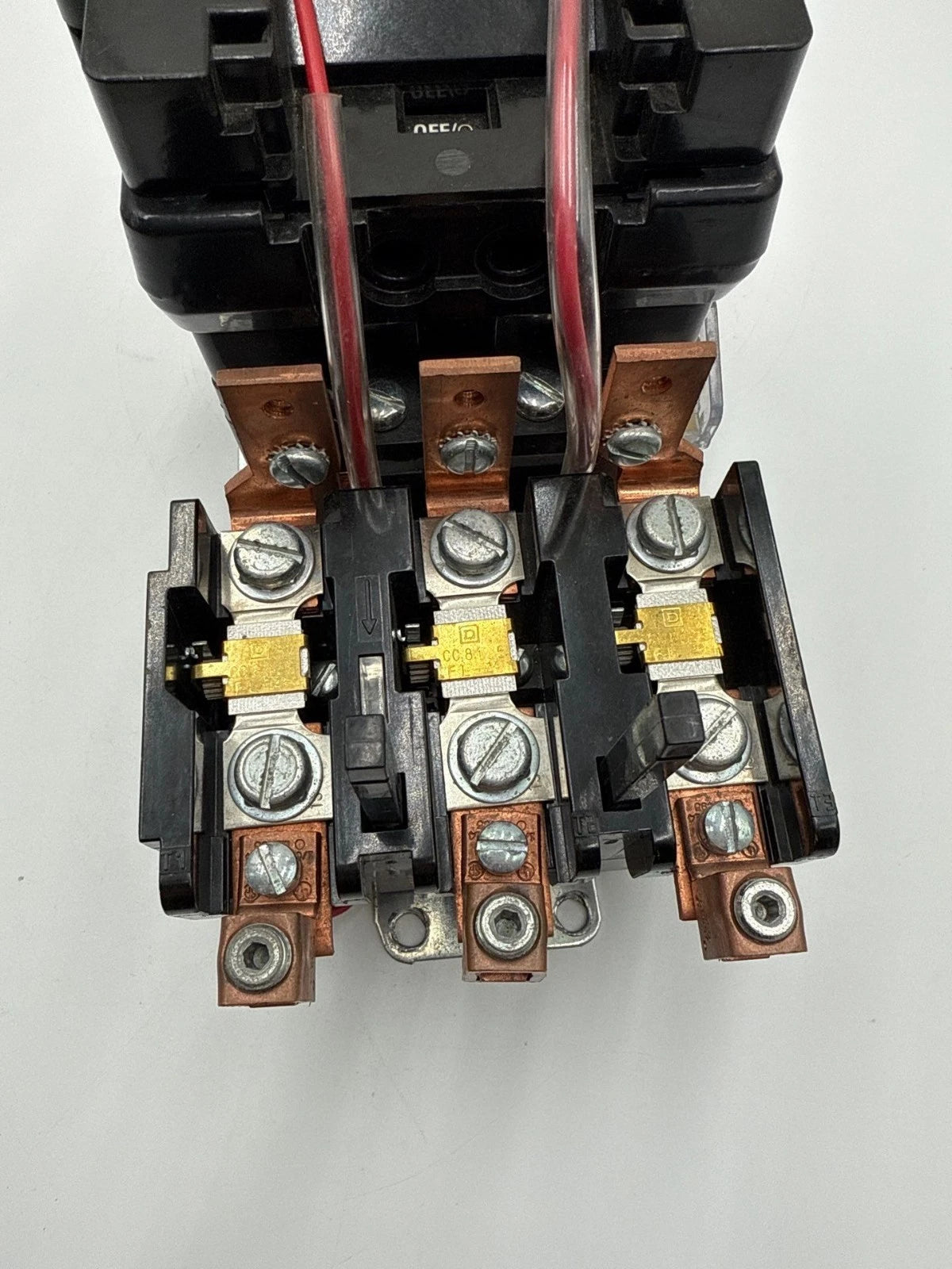 Square D 8536SE01S Starter 90A 3P 600V NEMA Size 3 Coil 110/120V 3PH 50HP CC81.5 Used