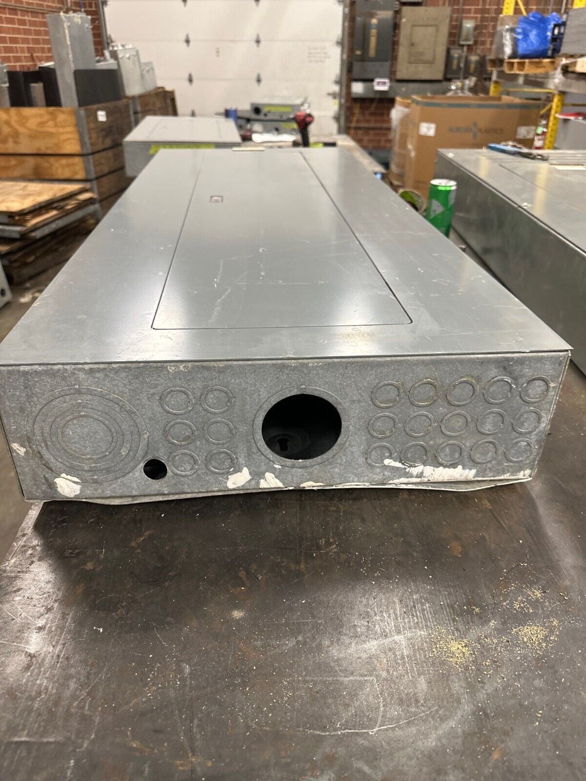 Square D NQOD442M225 Panelboard 225A 208/120V 3PH MCB Indoor Encl 42 Cir Q2L3100 P371 Used