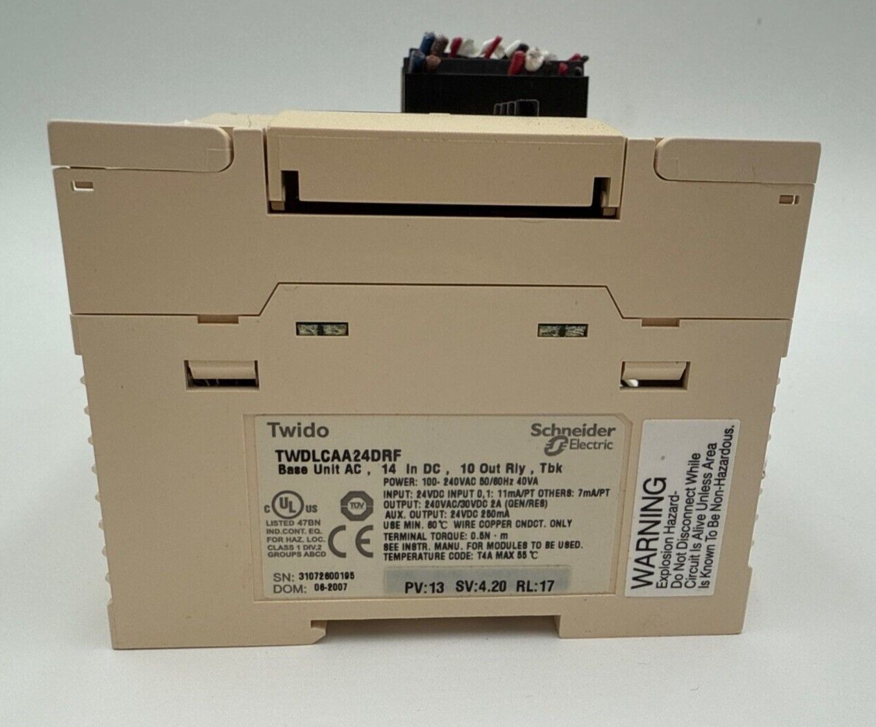 Schneider Electric TWDLCAA24DRF Used