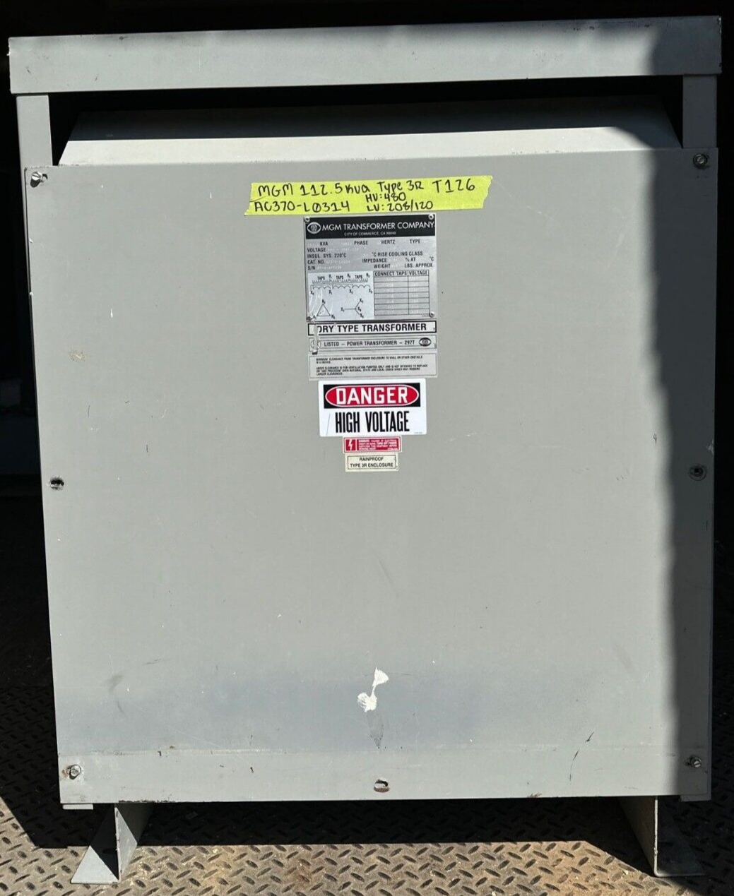 MGM MGM AC370-L0314 Used