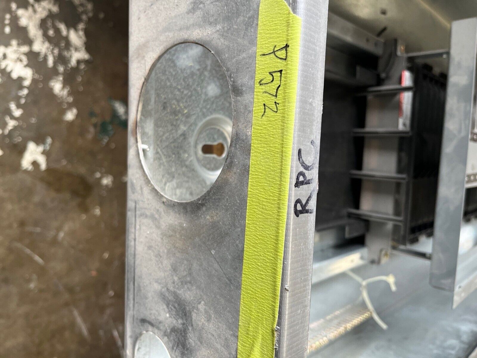 Square D NF Panelboard 600A 480/277V 3PH 4W 54 Circuit Main Lug MLO Indoor Encl P572 Used