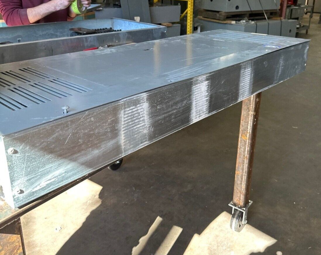 Square D NF Panelboard 400A 600Y/347V 3PH 4W MLO 42 Circuit Main Lug Indoor Encl P330 Used