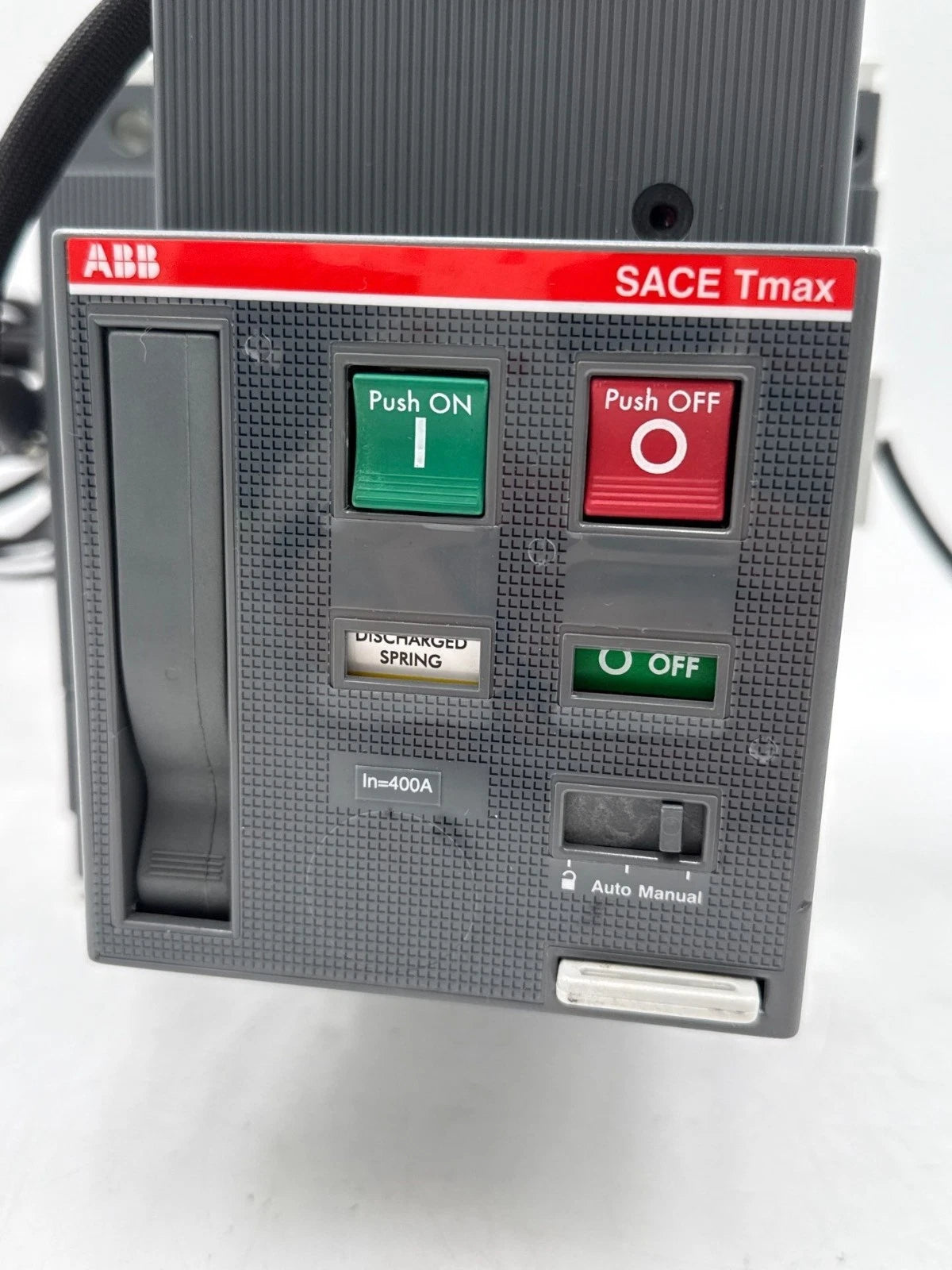 ABB SACE T5N 400 Circuit Breaker 400A 4P 600V 400 Amp Shunt 24V Motor Operator Used