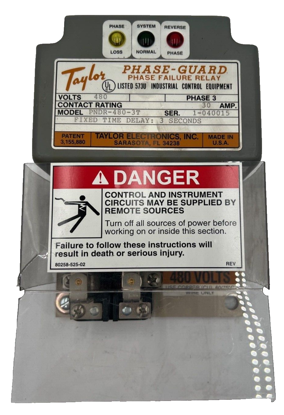 Taylor PNDR-480-3T Used