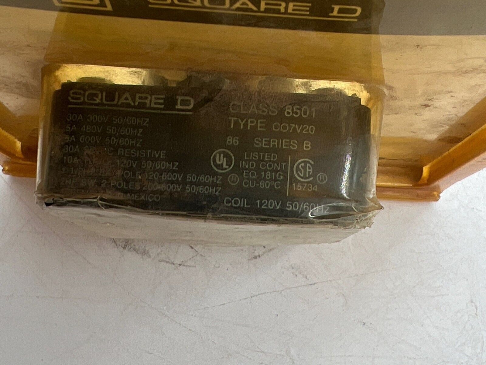 Square D 8501C07V20 New