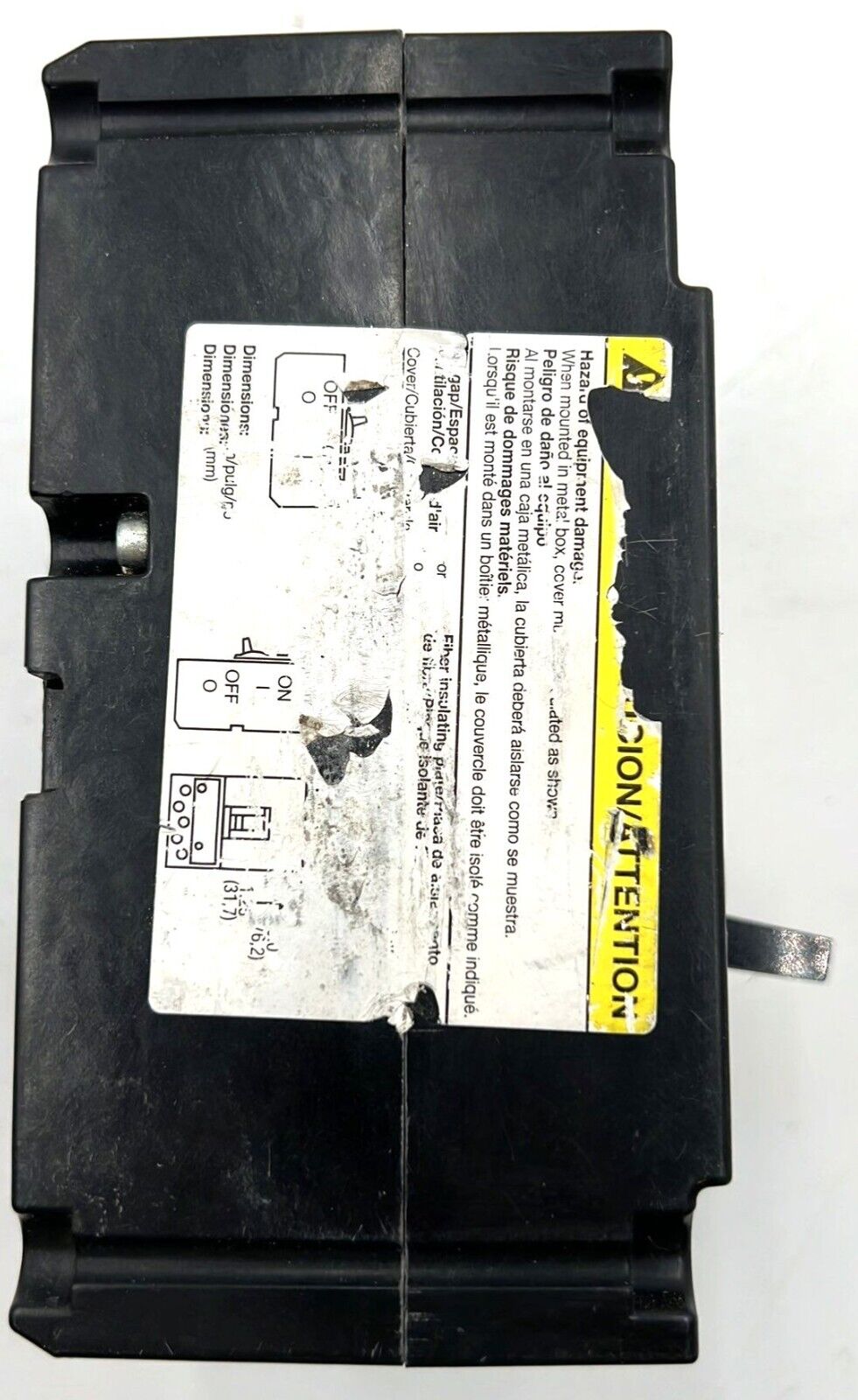 Square D FCL34100 Used