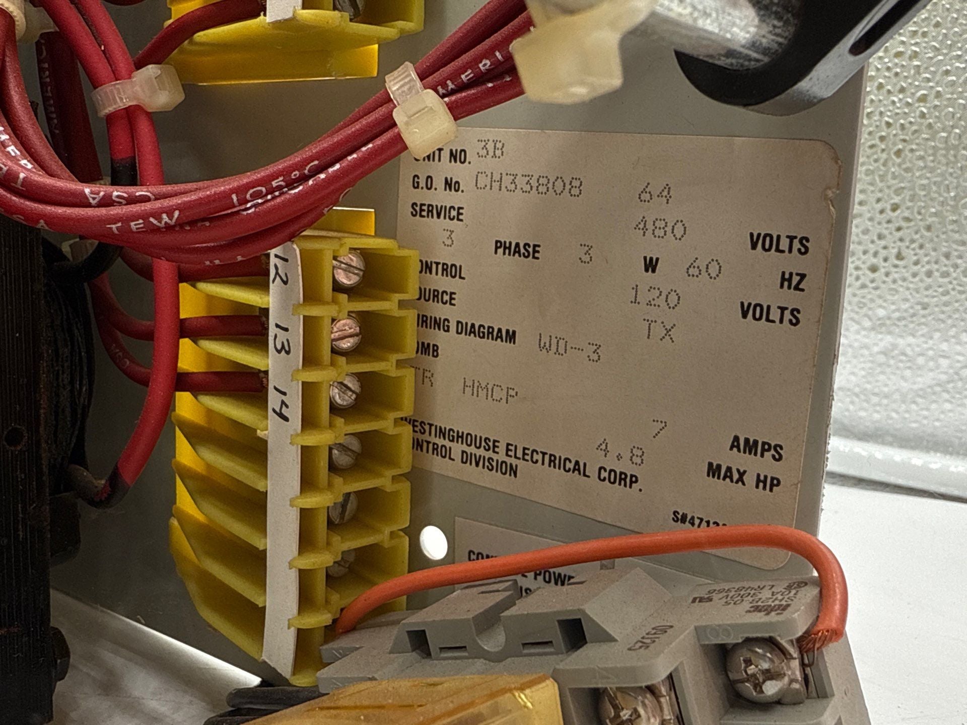 Eaton Freedom 2100 12" 7A Combo MCC Bucket Size 1 Starter HMCP007C0C Used