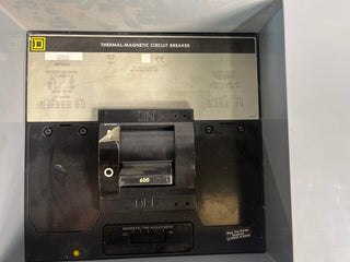 Square D I-Line Panelboard 600A 480/277V 3PH 4W 48Space MCB MAP36600 Indoor Encl HC3291B Used