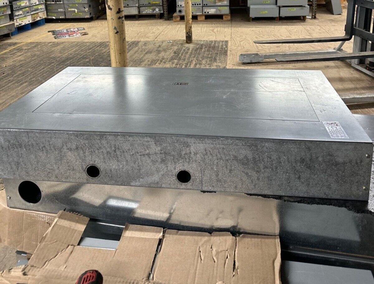 Square D NEHB Panelboard 80A 480Y/277V 3PH 4W Indoor Encl 18 Cir MCB FAL34080 P465 Used