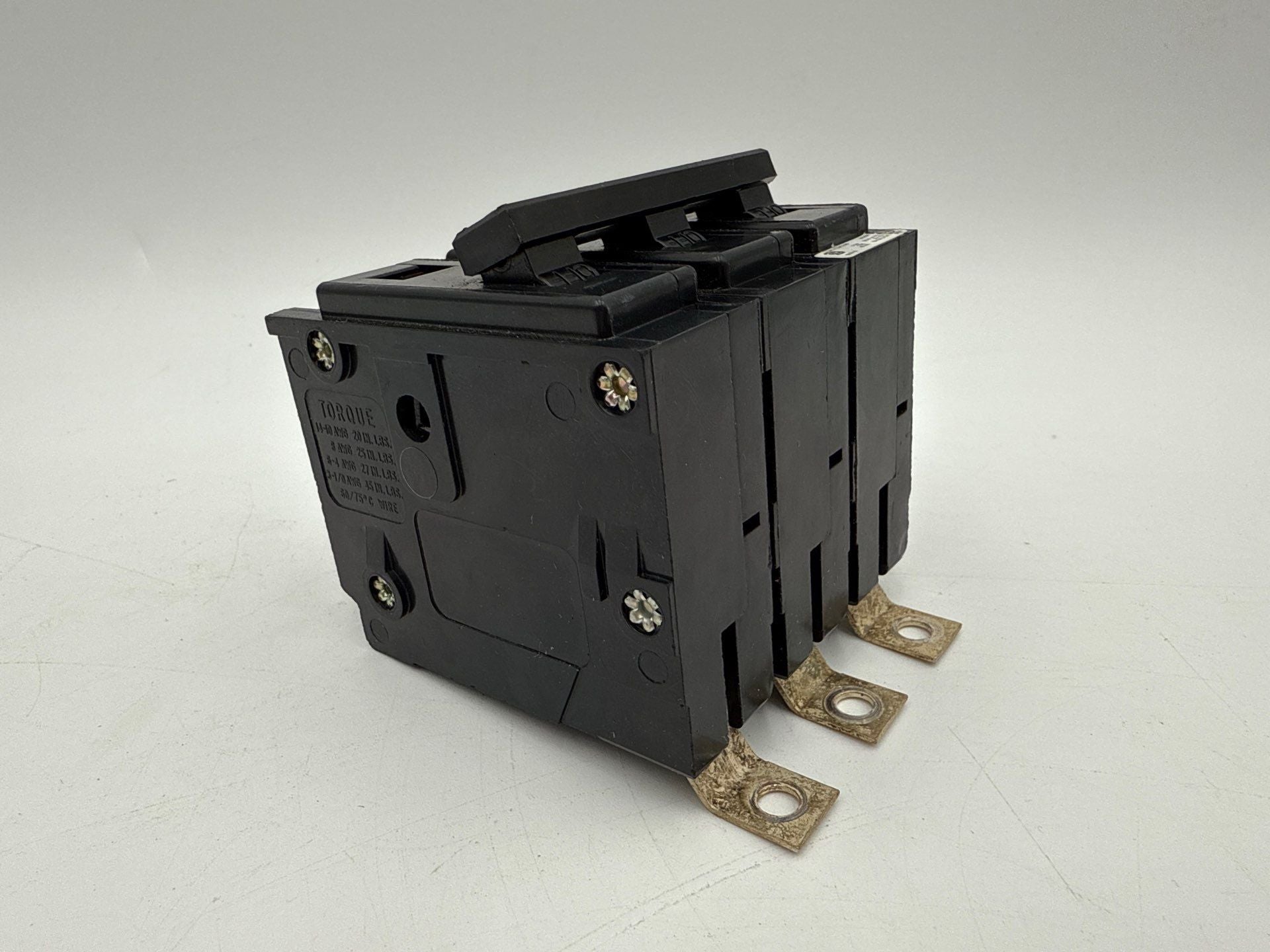 Eaton BAB3050H Circuit Breaker 50A 3P 240V BAB 50 Amp 3 Pole Bolt On 3PH BA350 Used