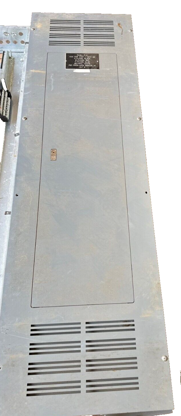 Square D NQOD Panelboard 400A 208Y/120V 3PH 4W MLO 42 Cir Nema 1 Indoor 400 Amp P520 Used