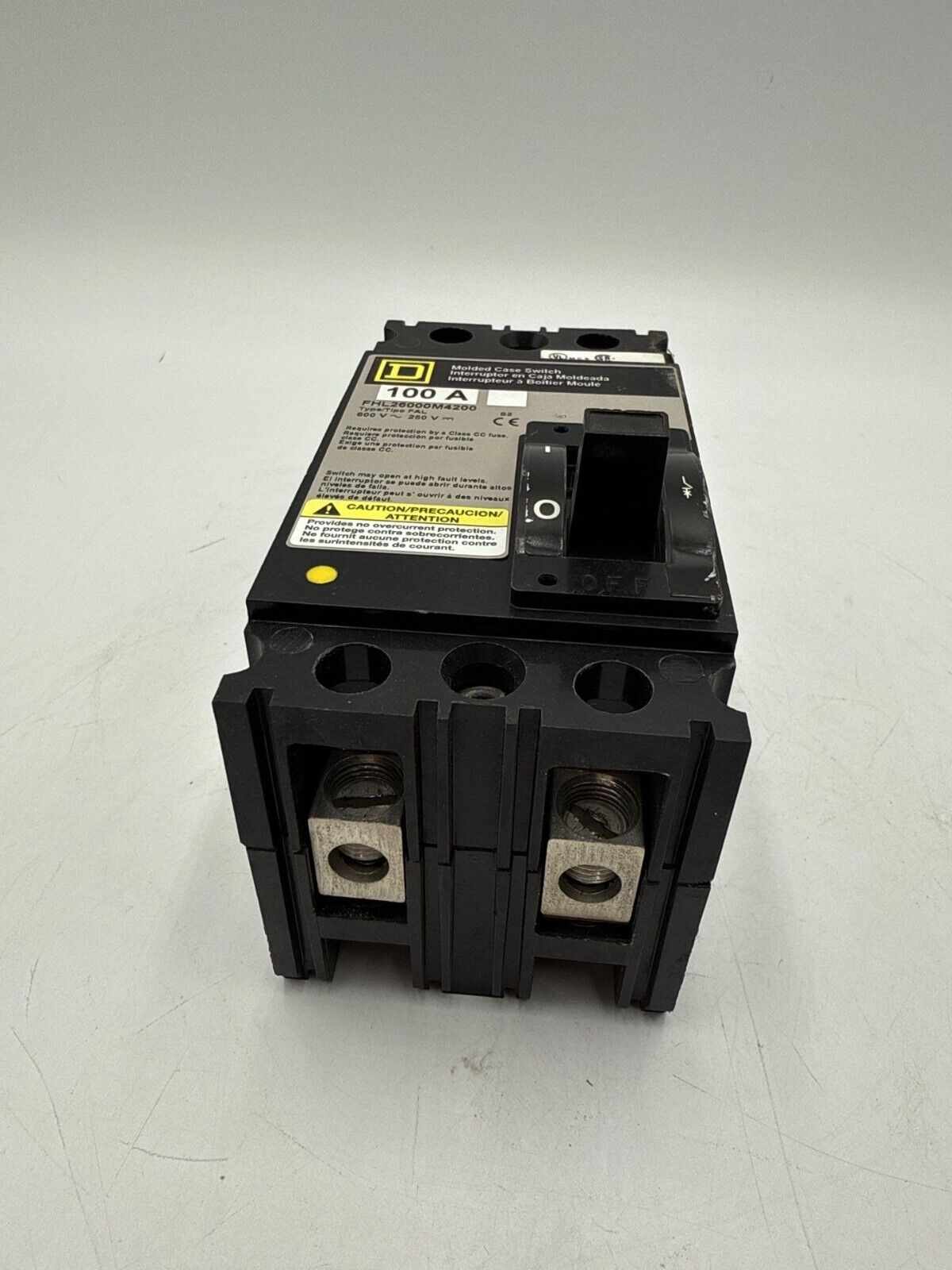 Square D FHL26000M4200 Used
