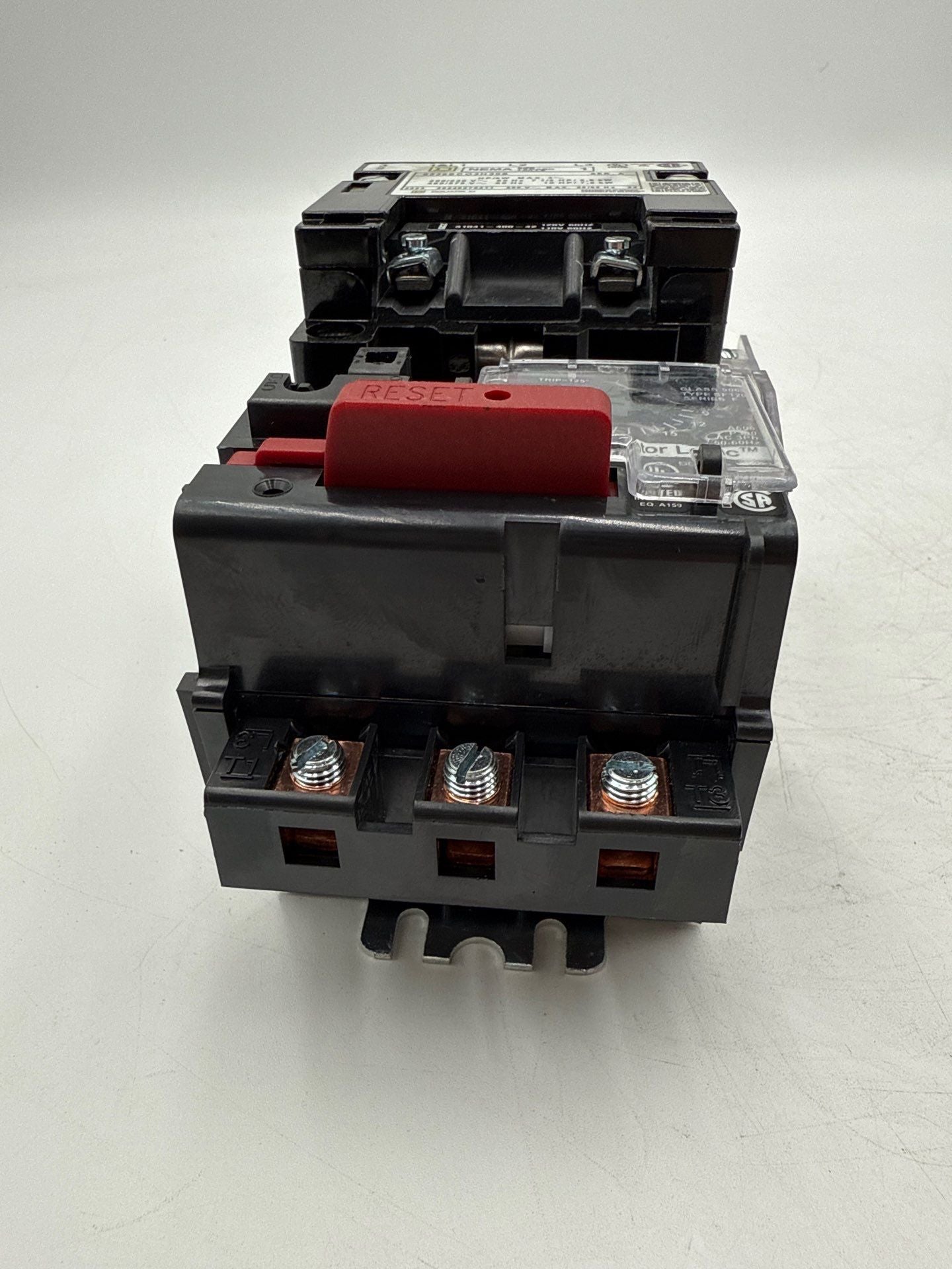 Square D 8536SCO3H30S Starter Size 1 Coil 110/120V Overload 9065SF120 9-27Amp Used