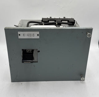 Siemens Model 90 12" 30A Feeder MCC Bucket 30 Amp HED43B030 Breaker Used