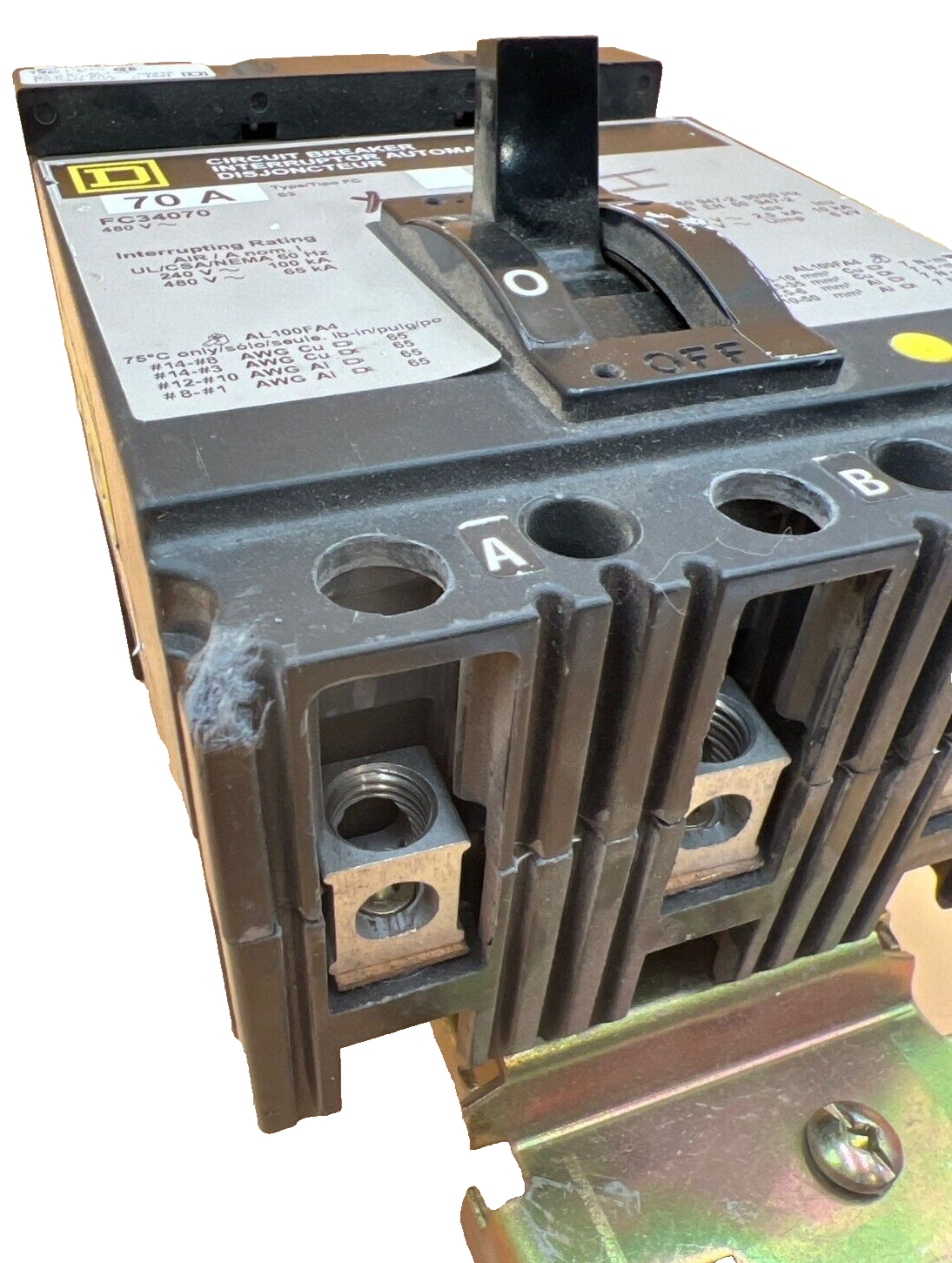 Square D FC34070 Used