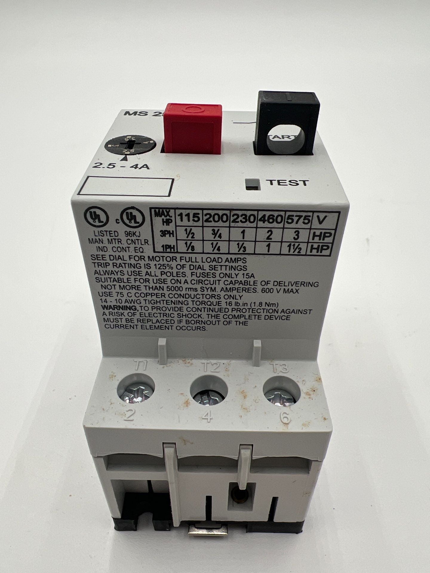 AutomationDirect MS25-400 New