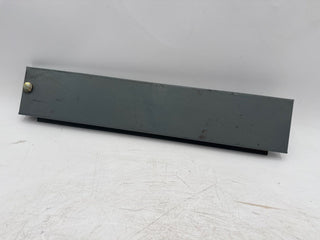 Square D Model 6 3" x 15-1/2" MCC Blank Filler Plate Motor Control Center Used