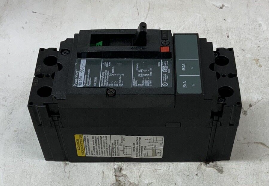 Square D HDL26020 Used