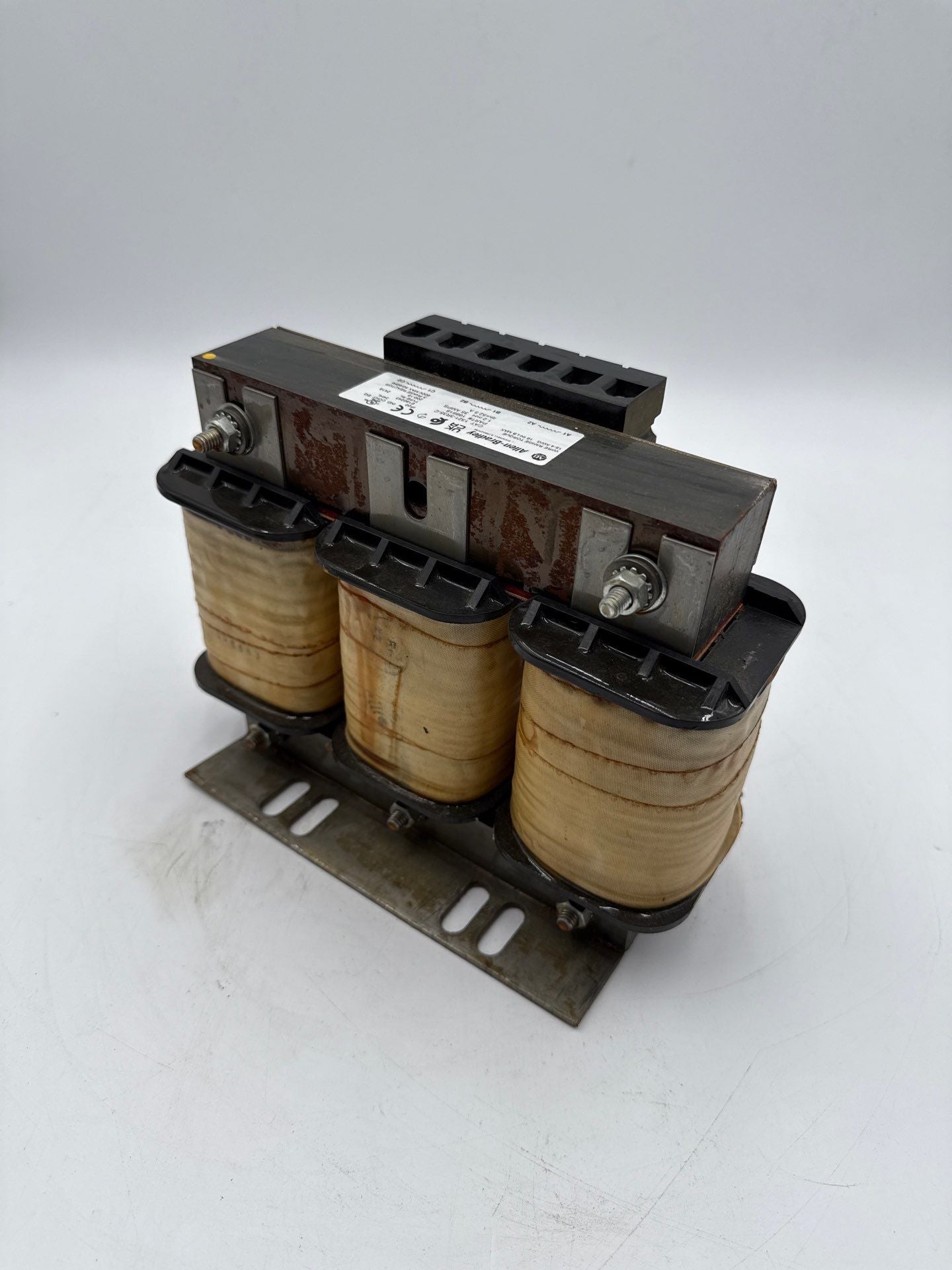 Allen Bradley 1321-3R35-C Line Reactor 3PH 1.2mH 35A 600V IP20 Open Type Used