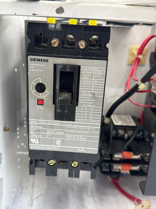 Siemens Model 95 12" 25A Combo MCC Bucket Size 1 14DS32A Starter ED63A025 Used