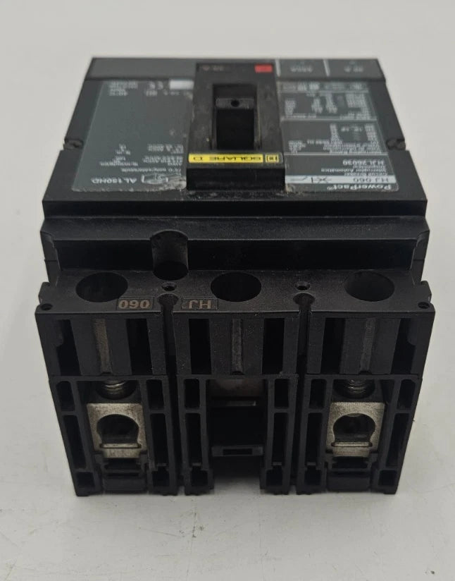 Square D HJL26030 Circuit Breaker 30A 2P 600V HJ 060 30 Amp 2 Pole HJL USED Used