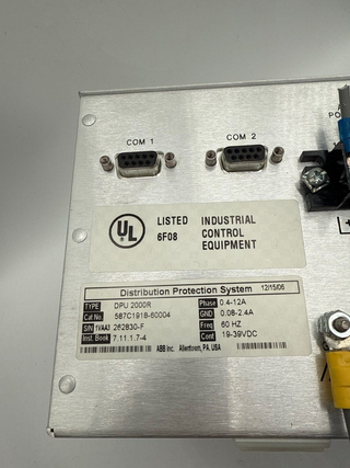 ABB DPU2000R Used