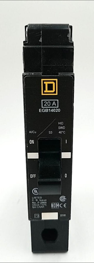 Square D EGB14020 Used