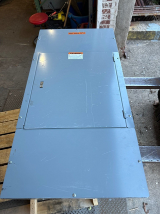 Square D I-Line Panelboard 225A 480Y/277V 3PH 4W Indoor Encl 18 Cir MCB 225 Amp P430 Used