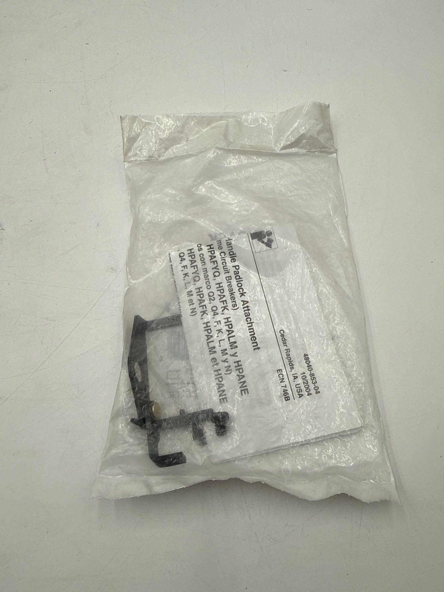 Square D HPAFK Handle with Padlock Attachment For FA Circuit Breakers New