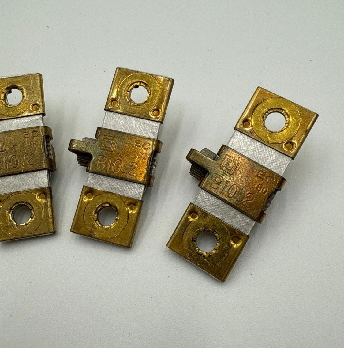 3PC Lot Sq D B10.2 Thermal Overload Relay Heater Element Unit B102 6.67-8.58 Amp Used