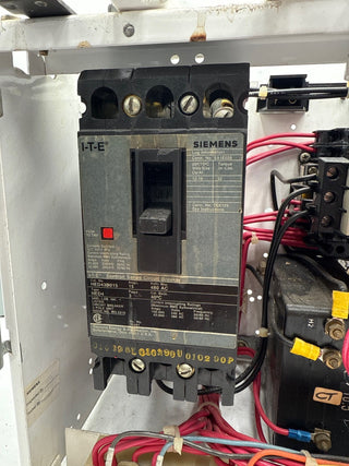 Siemens Model 95 12" 15A Combo MCC Bucket Size 1 Starter HED43B015 15 Amp Used