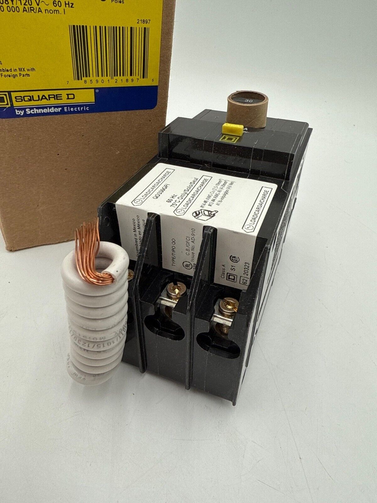 Square D QO330GFI New