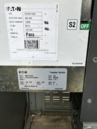 Eaton ATS1200N3R Used