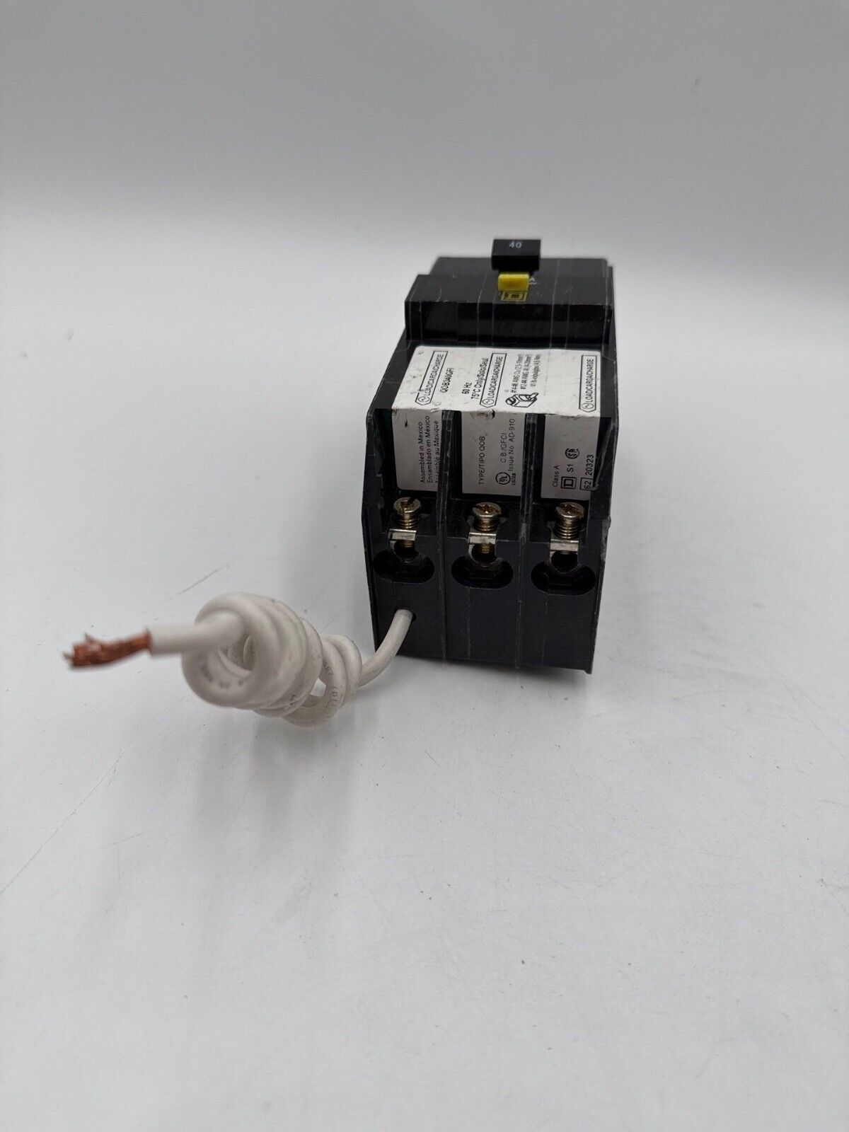 Square D QOB340GFI Used