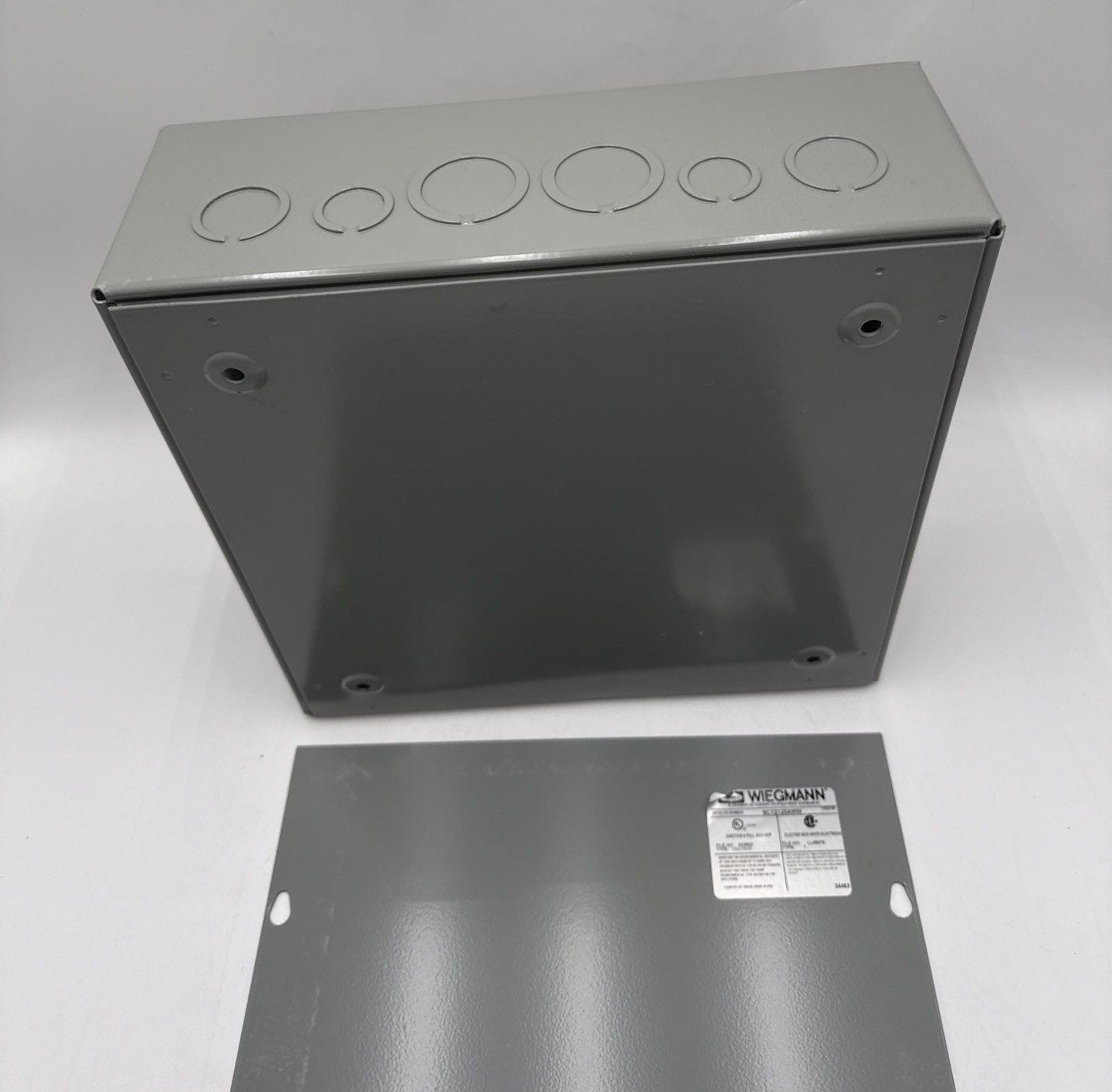 Wiegmann SC121204WW SC-Series NEMA 1 12 x 12 x 4 Wallmount Pull Box Encl New