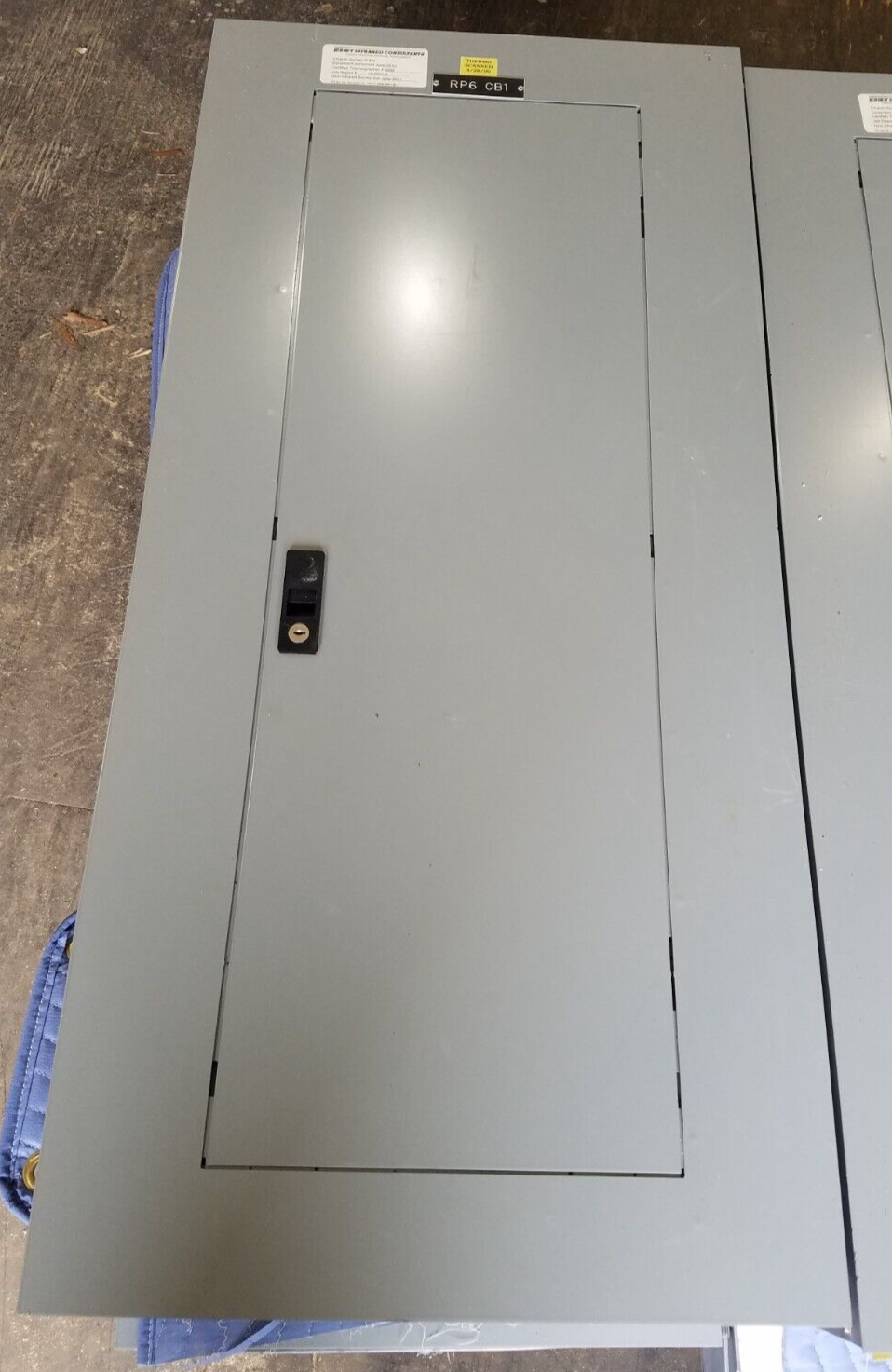 GE AQF3421MBX Panelboard 125A 208Y/120V 3PH 4W 42 Circuit Main Lug MLO 125 Amp P008 Used