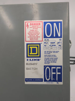 Square D PQ3603G Used