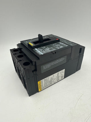 Square D HJL36100 Circuit Breaker 100A 3P 600V 3PH HJL 100 Amp 3 Pole Used