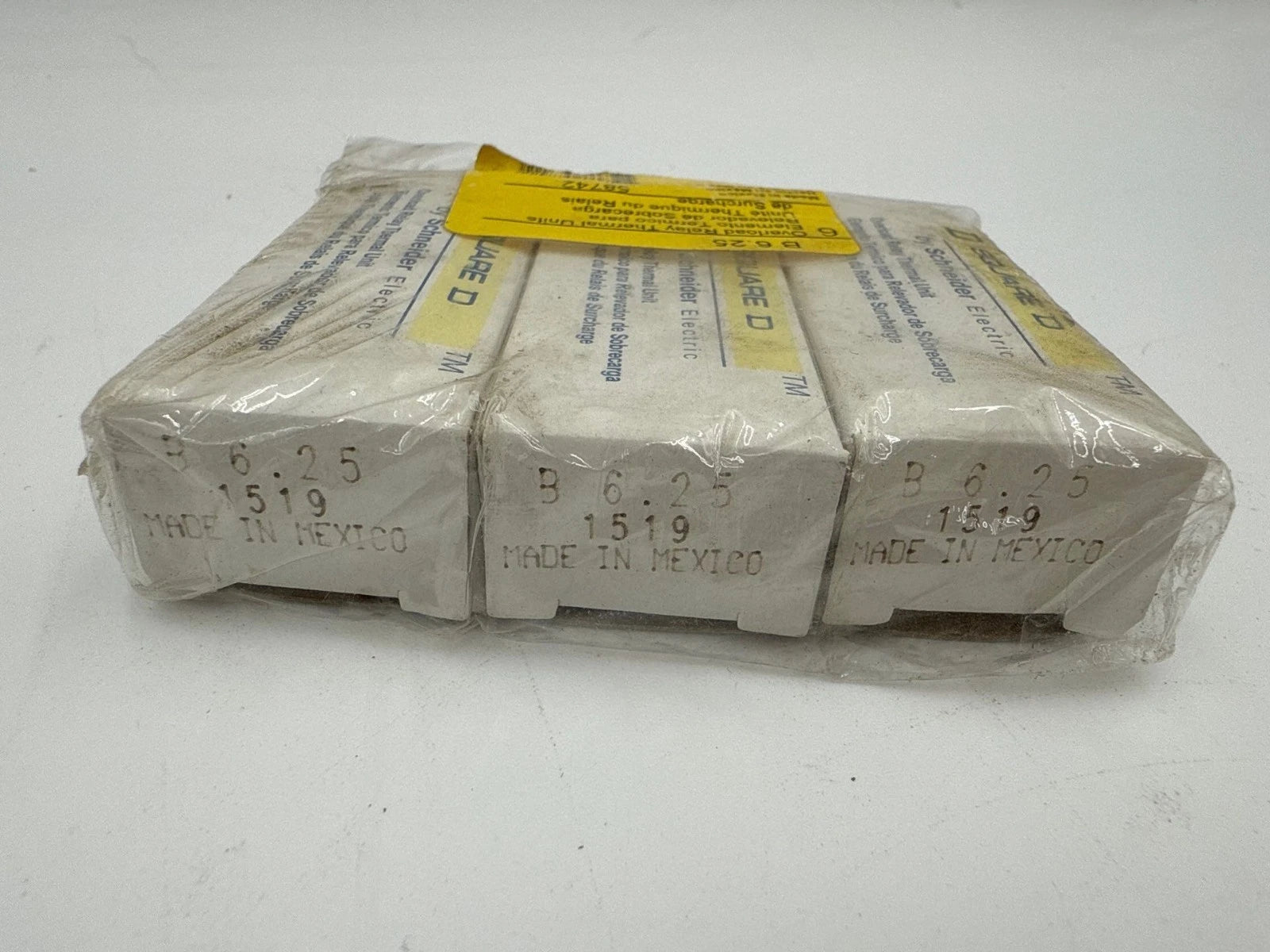 3PC Lot Square D B6.25 Thermal Overload Relay Heater Element B625 3.98-4.89 Amp New