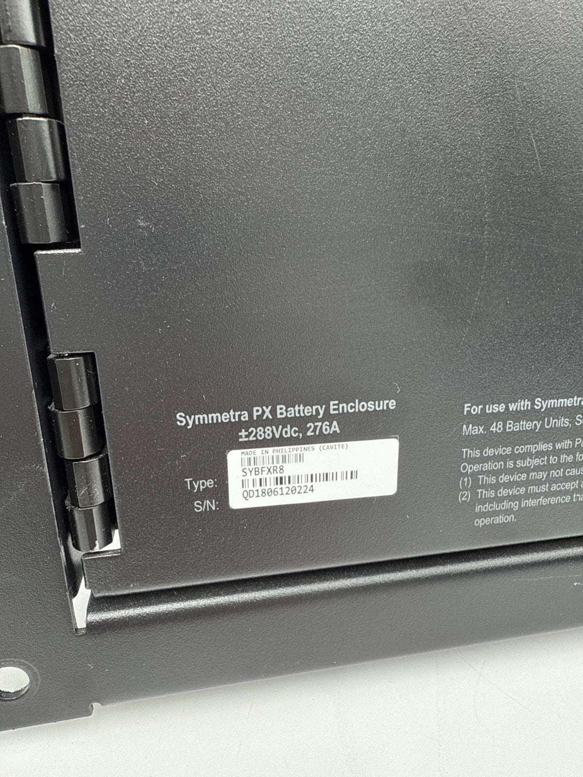 APC 640-4711B REV. 03 EPO Connection And Trip Board 6404711B With Enclosure Used