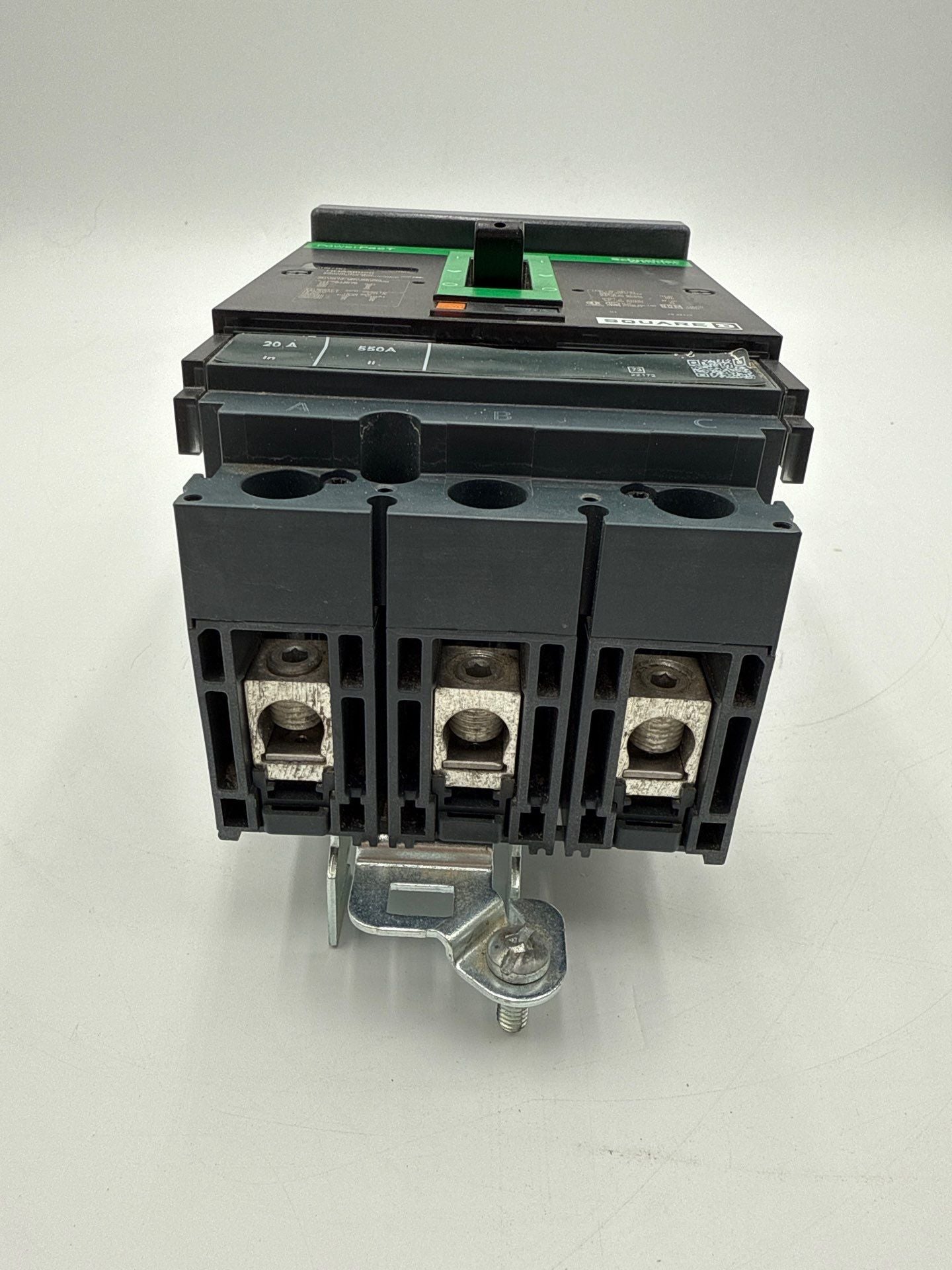 Square D HDA36020 I-Line Circuit Breake 20A 3P 600V HDA PowerPact 20 Amp Used