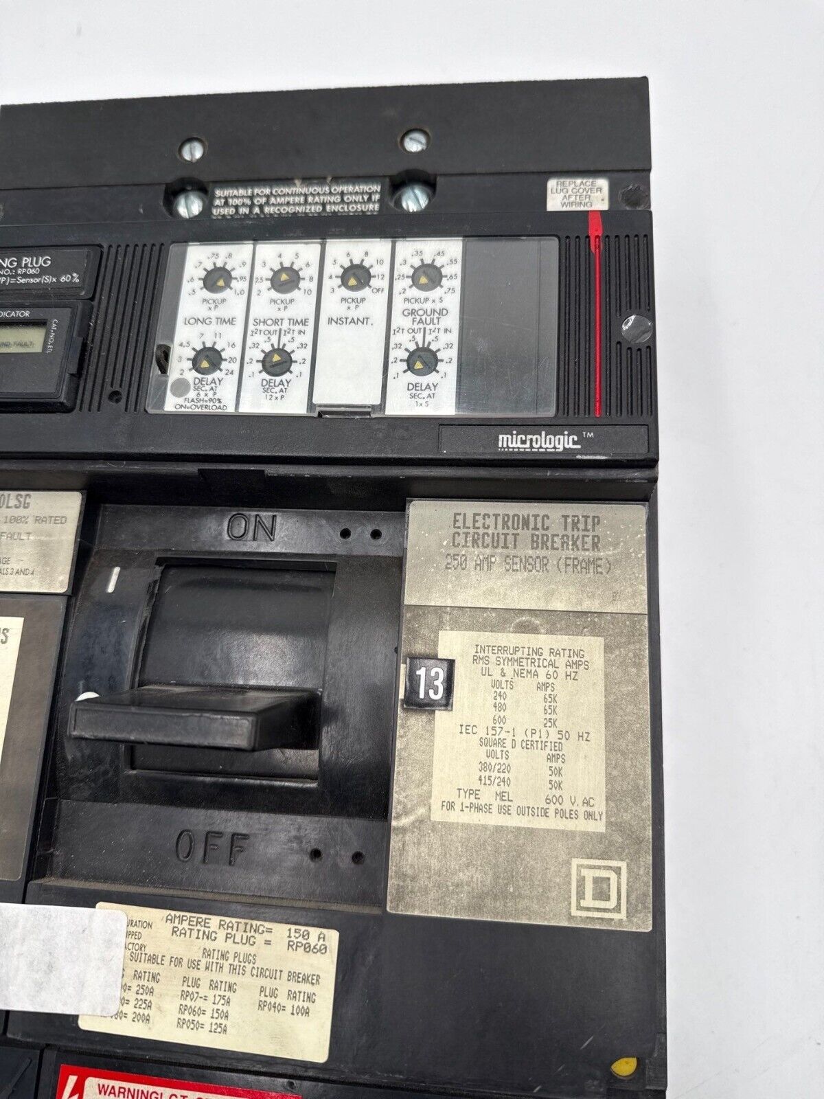 Square D MEF36150LSG Used