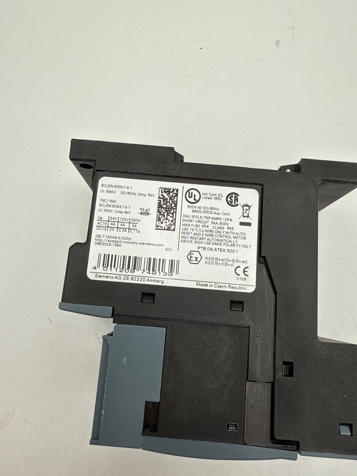 Siemens 3RB3026-1SB0 Used