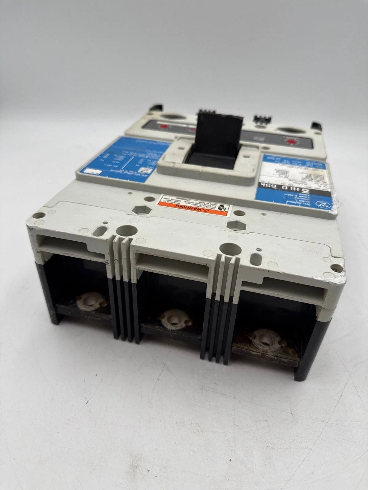 Westinghouse HLD3600 Circuit Breaker 600A 3P 600V 3PH HLD 65k 600 Amp LT3600T Used