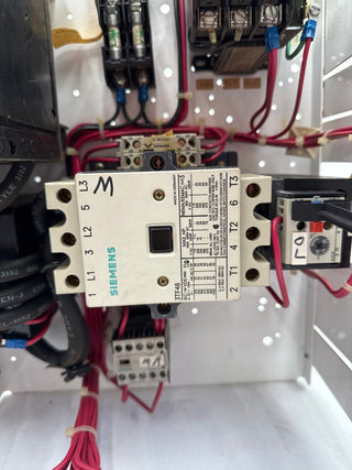Siemens Model 95 18" 50A MCC Combo Bucket Size 3 3TF48 Starter ED63A050