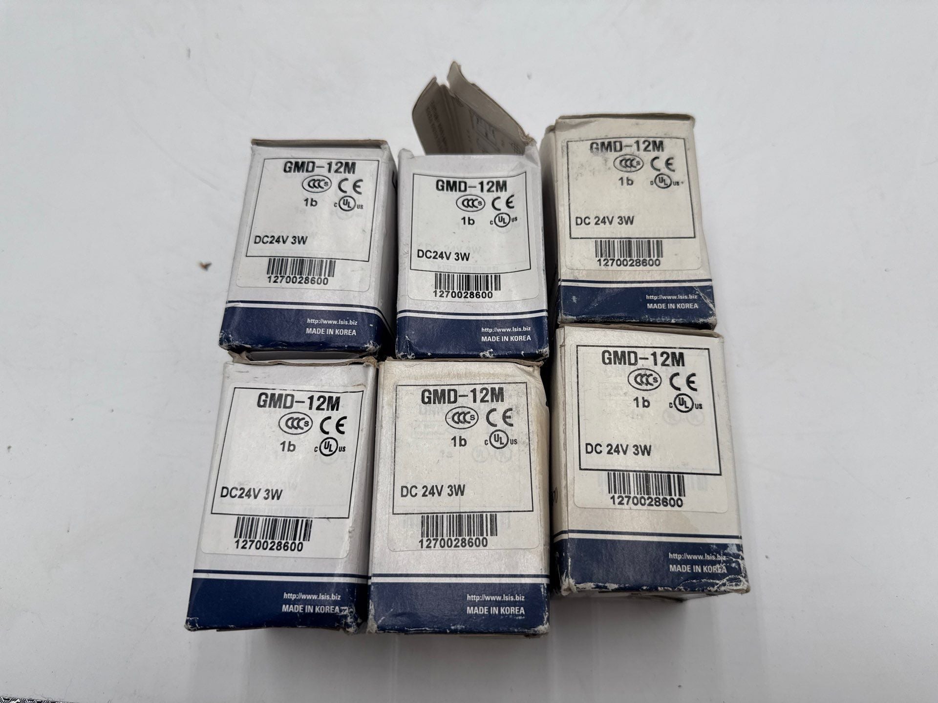 LS Electric GMD-12M Mini Contactor 12A 3P 600V 7.5HP Coil 24VDC New