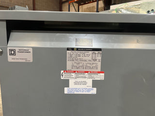 50kVA Square D 50S3HF Sorgel Transformer 1PH Pri 240/480V Sec 120/240V ST104 Used