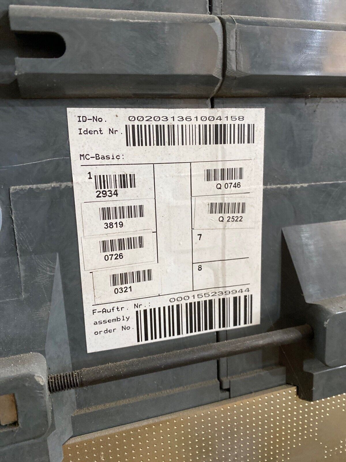 Siemens 3WL1120-2AA31-5FF4-Z Used